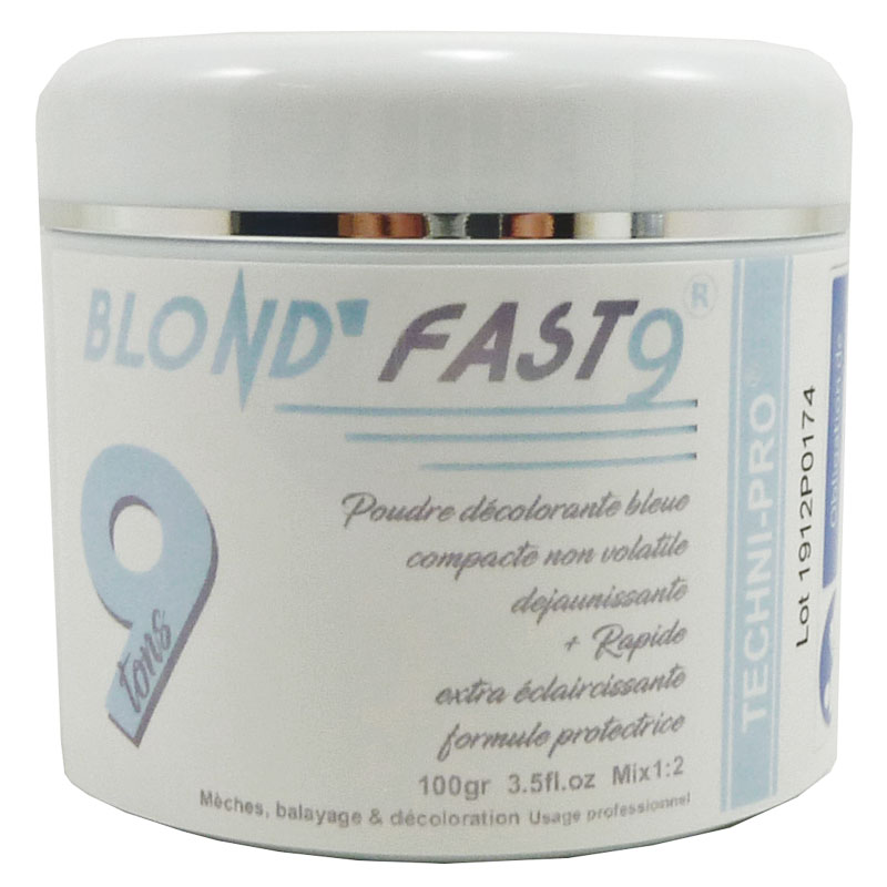 Blond'fast 9 poudre decolorante 9 tons 100gr